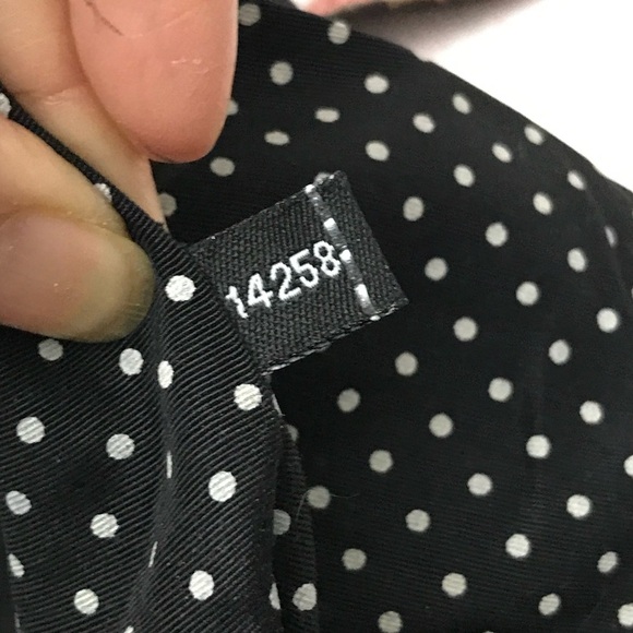 Kate Spade NY 14258 black nylon shoulder bag tote pink python leather straps - Picture 9 of 14